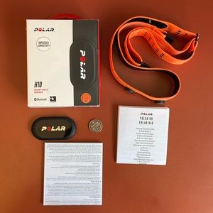 Polar H10 heart rate sensor chest strap